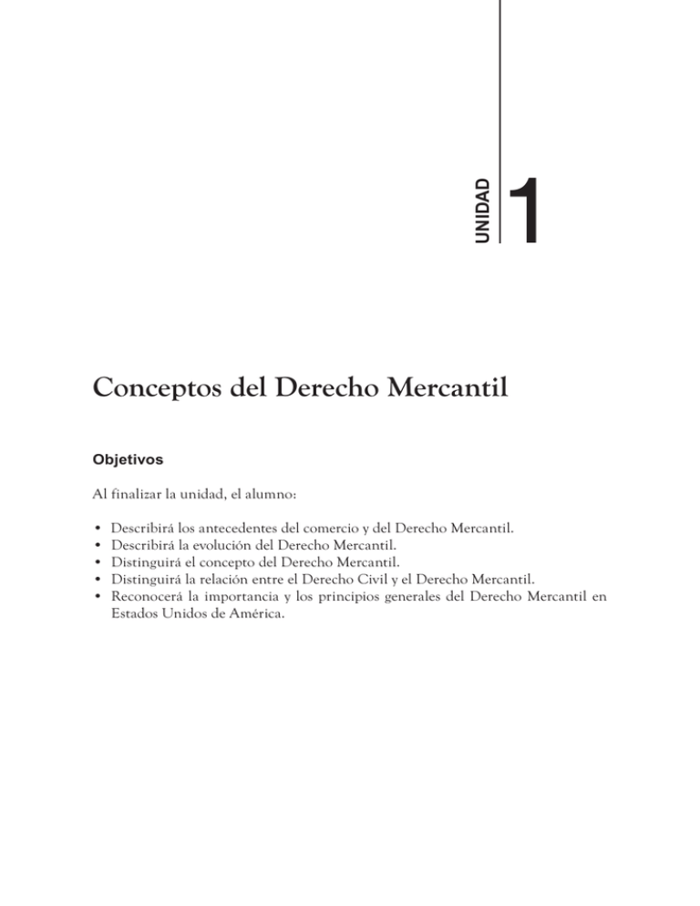 Conceptos Del Derecho Mercantil