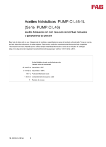 Aceites hidráulicos PUMP.OIL46-1L (Serie PUMP.OIL46)