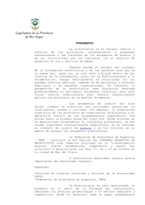 fundamentos - Legislatura de Río Negro