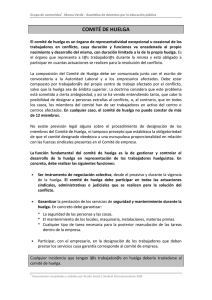 comité de huelga - Marea Verde Aragón