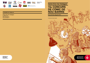 15è CONCURS DE CÒMIC DE NOU BARRIS