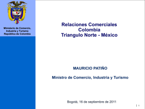 Relaciones Comerciales Colombia Triangulo Norte