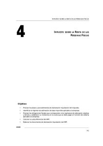 impuesto sobre la renta de las personas físicas
