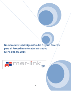 m-ps-021-06-2014 nombramiento-designación órgano - Mer-Link