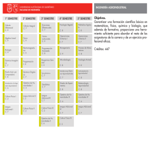 Objetivos. Garantizar una formación científica básica en