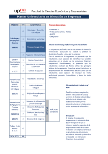 FINANZAS CORPORATIVAS