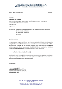 Cra. 7 No. 156 – 68 Oficina 1301, Bogotà – Colombia NIT 900.196