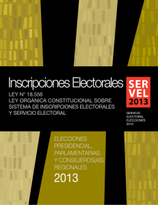 Inscripciones Electorales