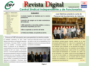 Revista digital del CSIF (1ª quincena Enero 2011)