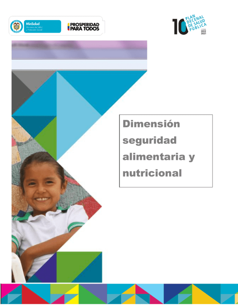 Dimensión Seguridad Alimentaria Y Nutricional