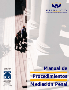 Manual de Procedimientos Mediación Penal - cmicav