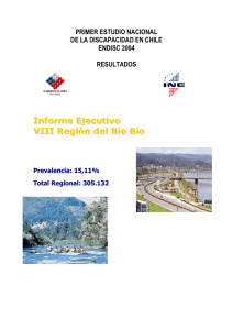 Informe VIII región  - Instituto Nacional de Estadísticas
