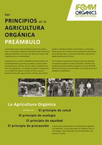 Los principios de la Agricultura Orgánica