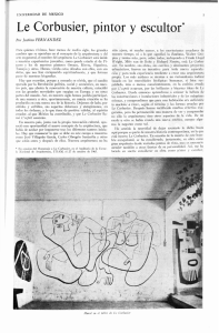 Le Corbusier, pintor y escultor - Revista de la Universidad de México