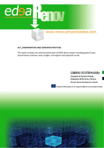 D17_DISSEMINATION AND COMUNICATION PLAN. This report