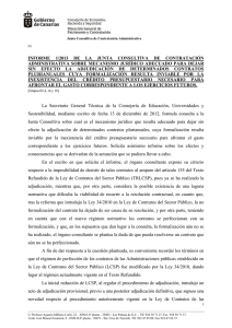 Informe 1/2013 - Gobierno de Canarias