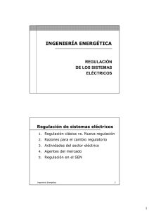 INGENIERÍA ENERGÉTICA - Departamento de Ingeniería Eléctrica