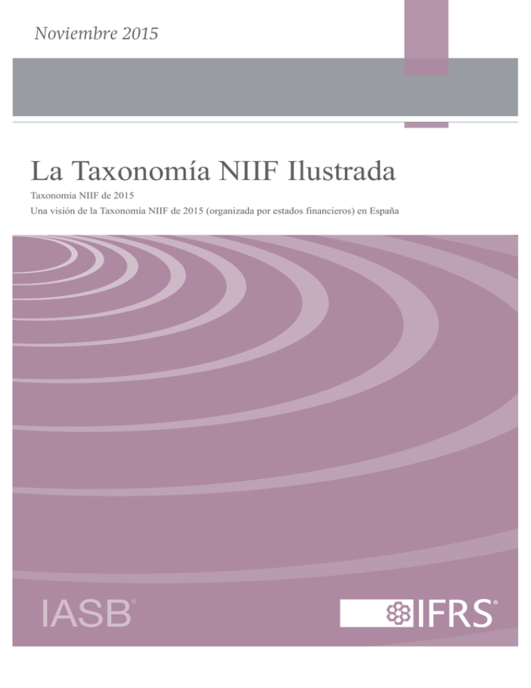 La Taxonomía NIIF Ilustrada