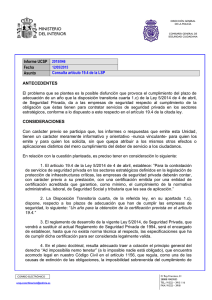 MINISTERIO DEL INTERIOR Informe UCSP 2015/046