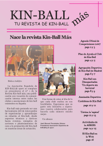 Revista de Kin ball - Educación Física en Primaria