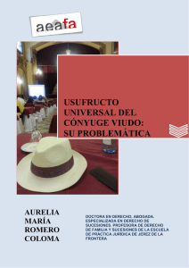 usufructo universal y vitalicio - Asociaci&oacute;n Espa&ntilde;ola de Abogados
