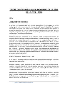 2008 - Centro de Documentación Judicial