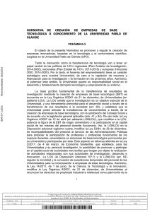 normativa de creación de empresas de base tecnológica o