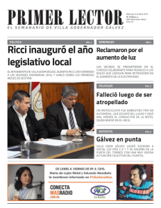 Ricci inauguró el año legislativo local