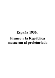 España 1936, Franco y la República masacran al