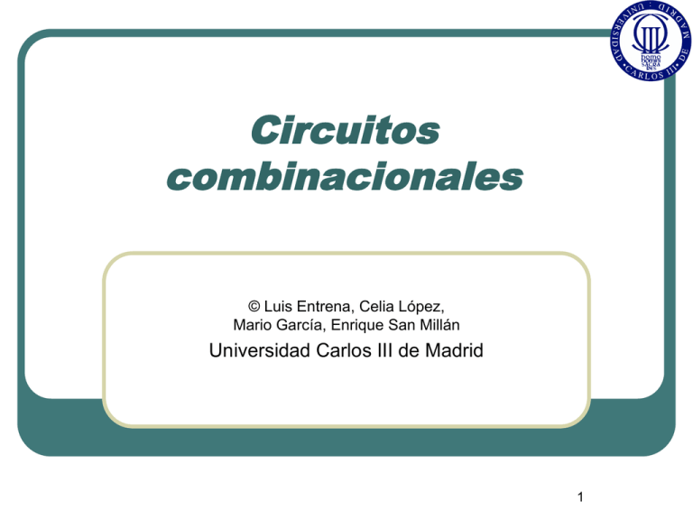 Circuitos Combinacionales