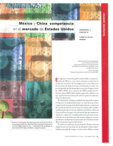 México y China: competencia en el mercado de Estados Unidos