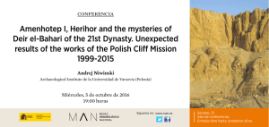 Amenhotep I, Herihor and the mysteries of Deir el
