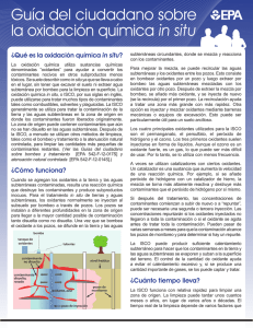 Guía del ciudadano sobre la oxidación química in situ - CLU-IN
