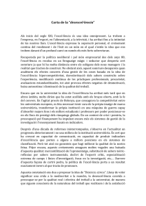 Carta de la “desexcel·lencia”