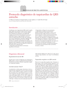 Protocolo diagnóstico de taquicardias de QRS estrecho