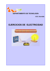 EJERCICIOS DE ELECTRICIDAD