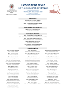 presidencia y comités - Facultad de Filosofía