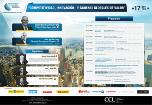 competitividad, innovación y cadenas globales de valor