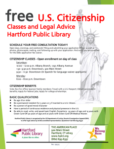 free US Citizenship - Hartford Public Library