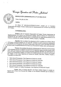 Page 1 RESOLUCIÓN ADMINISTRATIVA Nº 167-2016-CE