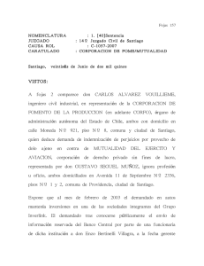 Revisa el fallo del 14 Juzgado Civil de Santiago