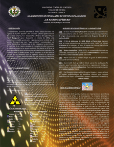 radiactividad - Facultad de Ciencias-UCV
