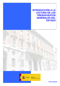 Introducción y estructuras presupuestarias (Libro azul)