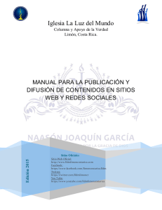 manual para la publicación y difusión de contenidos en sitios web y