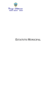 estatuto municipal - Soy Muni - Municipalidad de Puerto Madryn