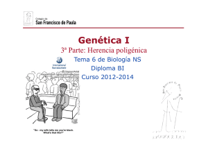 3ª Parte_Herencia poligénica