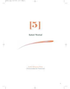 Modulo 5: Salud Mental - Ministerio de Sanidad, Servicios Sociales