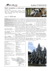KPA001 - Bali: templos y volcanes