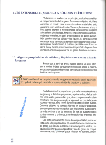 La estructura de todas las cosas. Física y Química 2º o 3º de