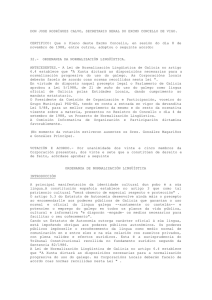 Ordenanza de Normalización Lingüística do concello de Vigo